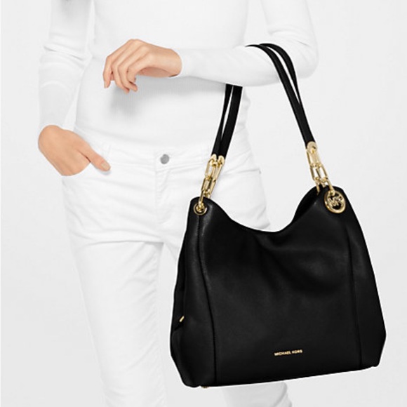 MICHAEL KORS Fulton Large Pebbled Leather Shoulder Bag - Picture 14 of 16